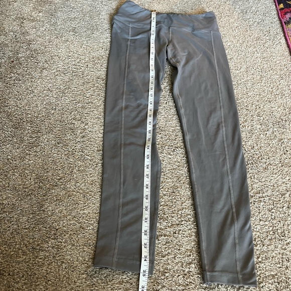 GUC Oiselle Running Tights Size 8 Grey - Picture 2 of 8